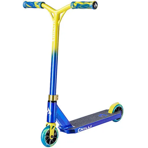 CHILLI Stuntscooter Chilli Pro Jumpstart S blau B – Bild 2