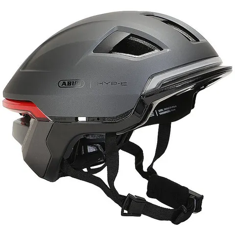 ABUS Fahrradhelm HYP-E BL.ACE grau 54-58CM B – Bild 2