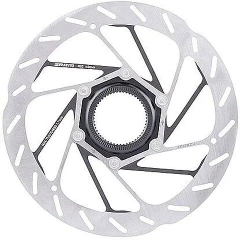 SRAM Bremsscheiben Rotor HS2 CL Rounded silber B – Bild 2