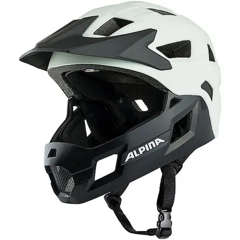 ALPINA Kinder Fullface MTB-Helm Rupi weiss B – Bild 2
