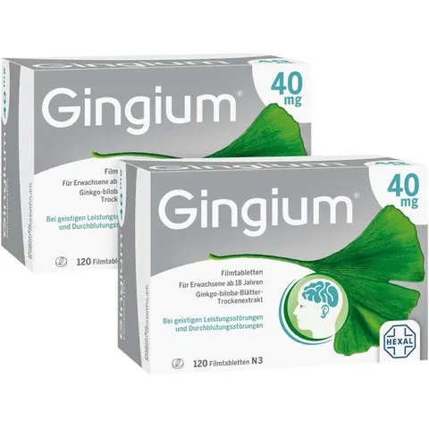 Gingium® 40 mg Filmtabletten – 08100189 – Bild 2