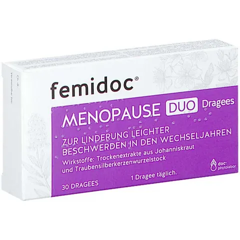 Femidoc Menopause Duo Dragees 30stk – Bild 2