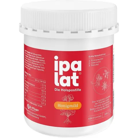 Ipalat® Halspastillen Honigmild – 001443 – Bild 2