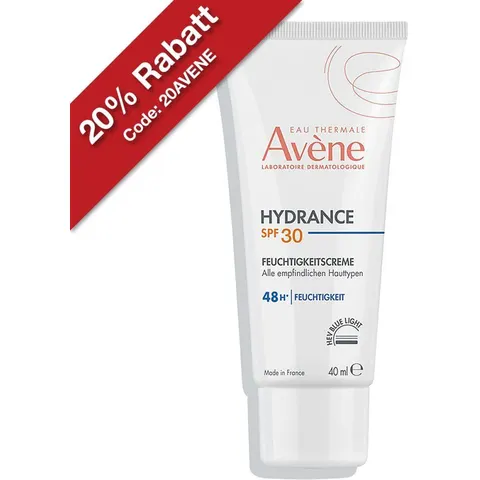 Avène Hydrance Feuchtigkeitscreme SPF 30 – Bild 3