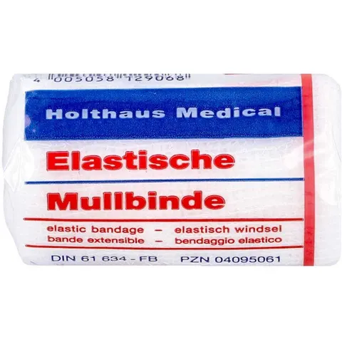 Mullbinden 4mx6cm elastisch – Bild 2