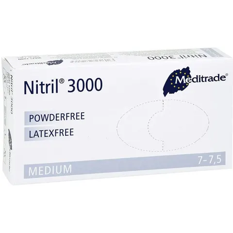 Nitril 3000 Unt.handschuhe unsteril M – Bild 2