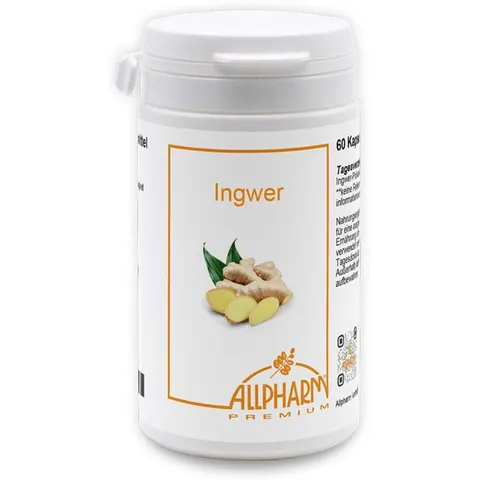 ALLPHARM Ingwer Kapseln 300 mg – Bild 2