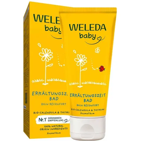 Weleda Calendula Erkältungszeit Bad – Bild 2