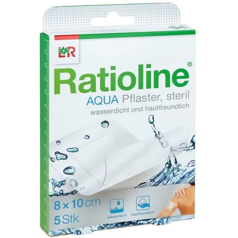 Ratioline aqua Duschpflaster Plus 8x10 cm steril – Bild 2