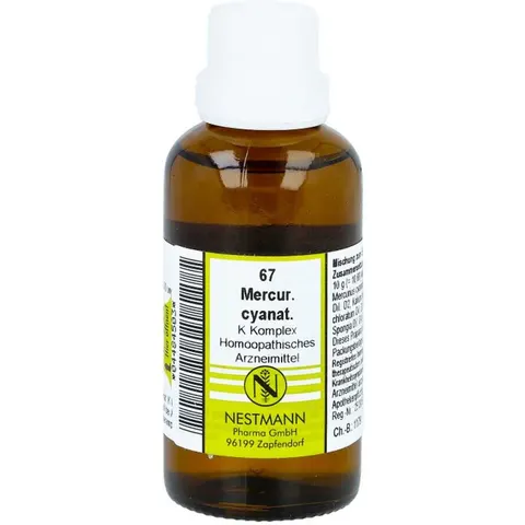 NESTMANN Mercurius Cyanatus K Komplex Nummer 67 Dilution – Bild 2