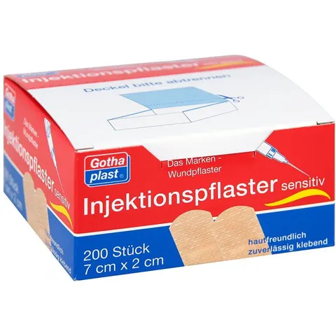 Gothaplast Injektionspfl.sensitiv 2x7 cm – Bild 2