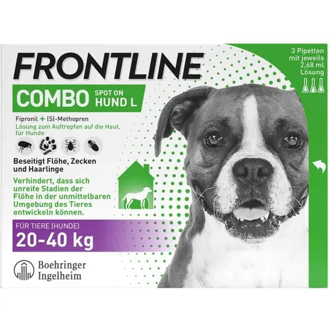 FRONTLINE COMBO® Spot On Hund L 20-40 kg – Bild 2