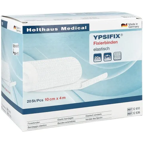 Fixierbinde Ypsifix elastisch 10 cmx4 m lose – Bild 2