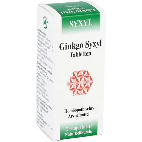Ginkgo Syxyl Tabletten – Bild 2