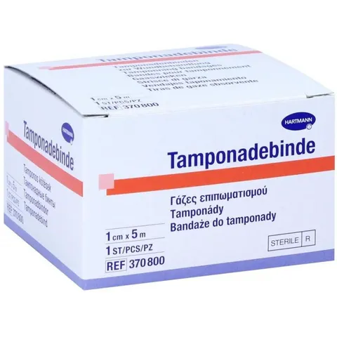 Tamponadebinde 1 cmx5 m steril Hartmann 1stk – Bild 2