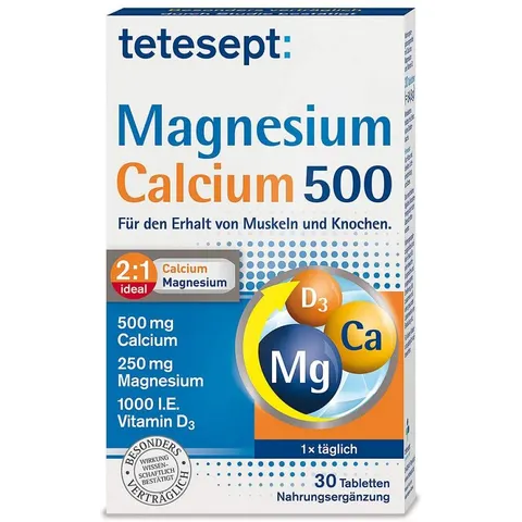 Tetesept Magnesium+calcium 500 Tabletten – Bild 2