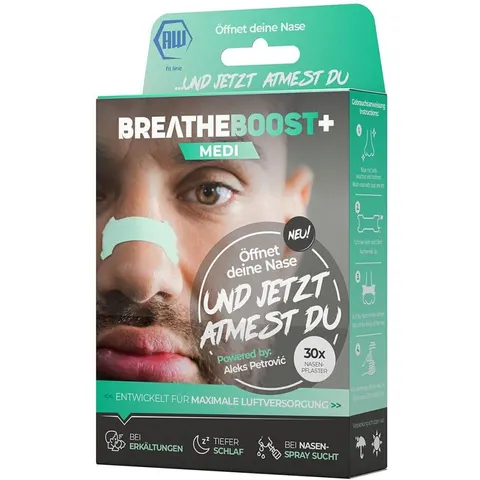 Breatheboost+ Medi Nasenpflaster mit Menthol Box – Bild 2