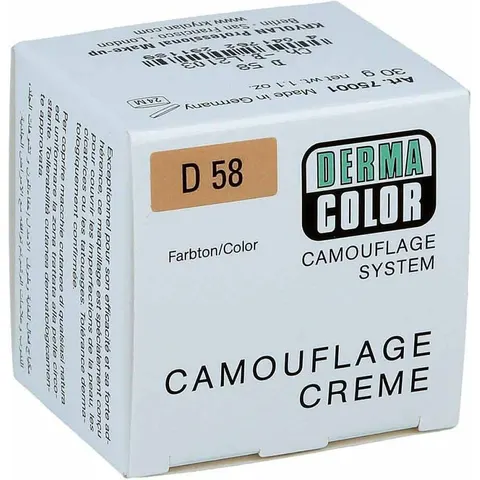 Dermacolor Camouflage Creme D58 30g – Bild 2