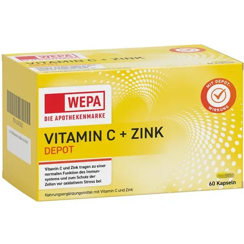 Wepa Vitamin C+Zink Kapseln – Bild 2