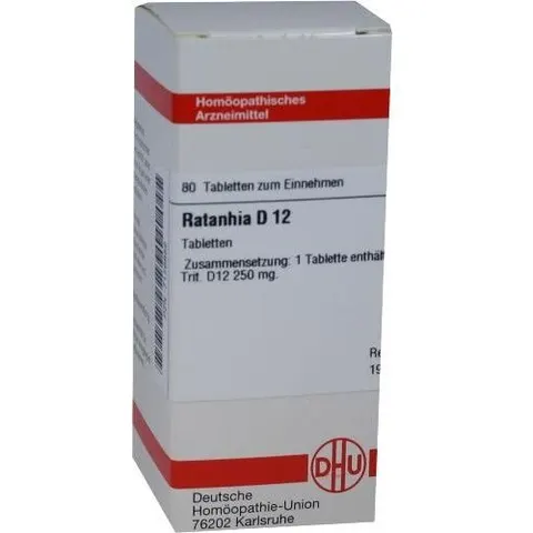 DHU Ratanhia D12 Tabletten – Bild 2