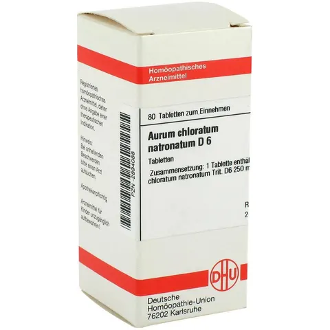 DHU Aurum Chloratum Natronatum D6 Tabletten – Bild 2