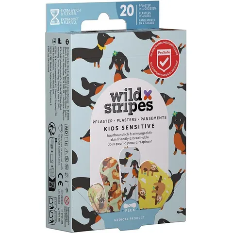 wild Strips KIDS SENSITIVE 20 St Pflaster – Bild 2