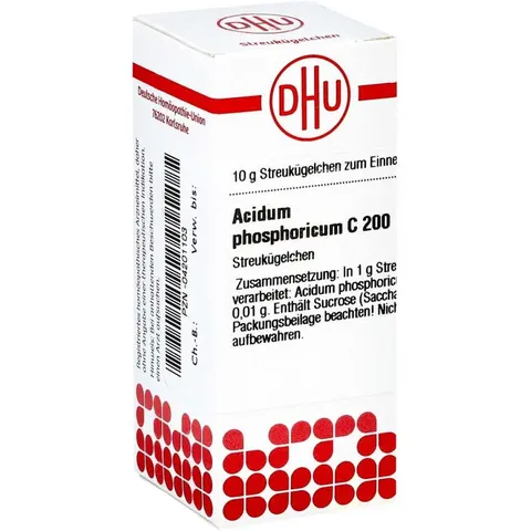 DHU Acidum Phosphoricum C200 Globuli – Bild 2