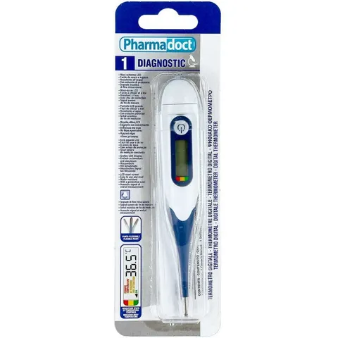 Fieberthermometer digital mit flexibler Spitze – Bild 2