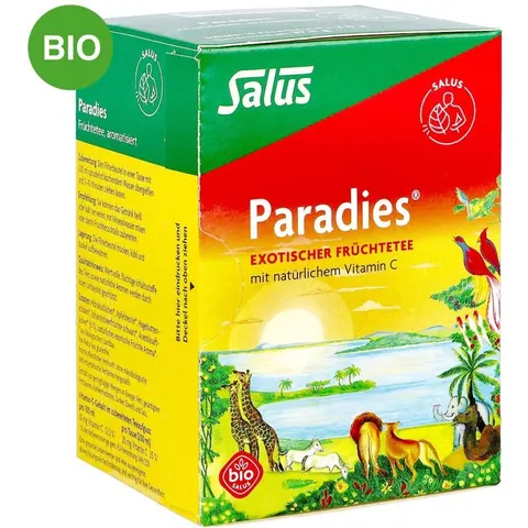 Paradies Vitamin C Früchtetee Beutel salus – Bild 2