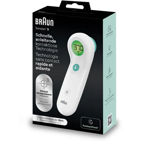 Braun No Touch+touch Stirnthermometer 1stk – Bild 3