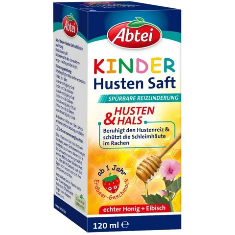 Abtei Kinder Husten Saft Eibisch und Honig – Bild 2
