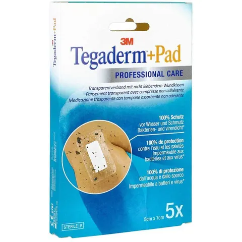 Tegaderm 3m Plus Pad 5x7cm Pflaster 3582np – Bild 2