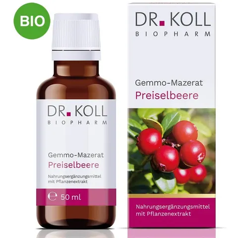 Dr. Koll Gemmo-Mazerat Preiselbeere 50ml – Bild 2