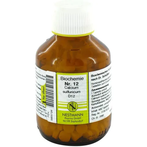 NESTMANN Biochemie 12 Calcium sulfuricum D12 Tabletten – 05955726 – Bild 2