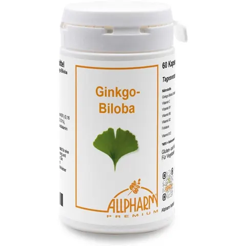 ALLPHARM Ginkgo Biloba Kapseln – Bild 2