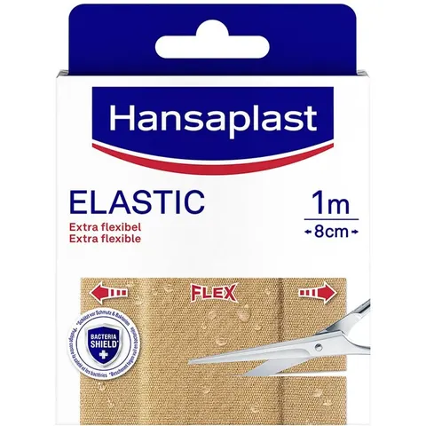 Hansaplast Elastic Pflaster 8 cmx1 m – Bild 2