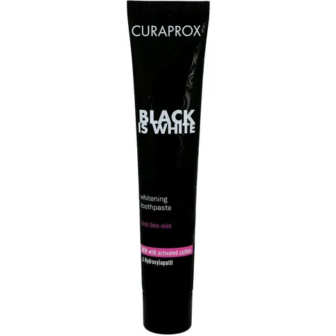 Curaprox Black is White Kohlezahnpasta – 90 – Bild 2