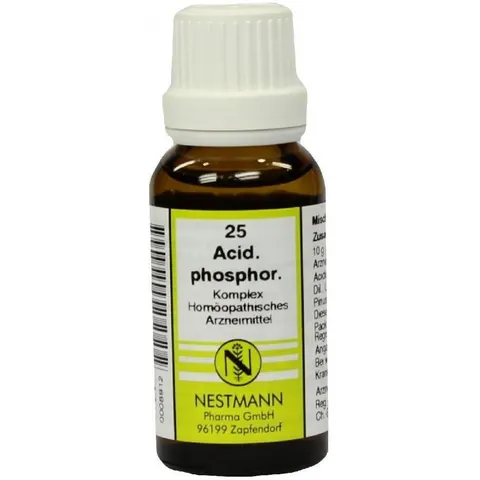 NESTMANN Acidum Phosphoricum Komplex Nummer 25 Dilution 20ml – Bild 2