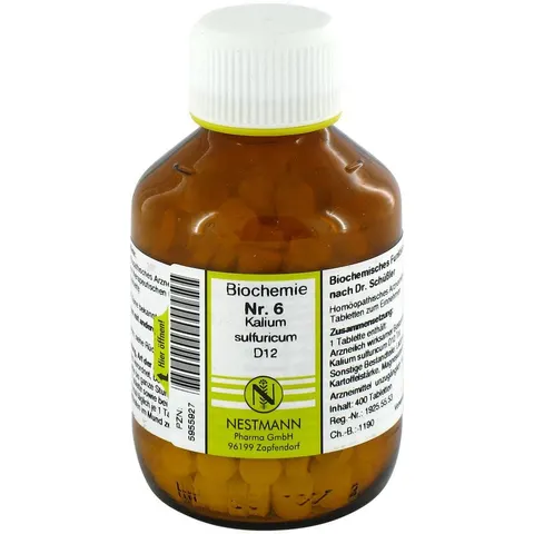 NESTMANN Biochemie 6 Kalium sulfuricum D12 Tabletten – 05955927 – Bild 2