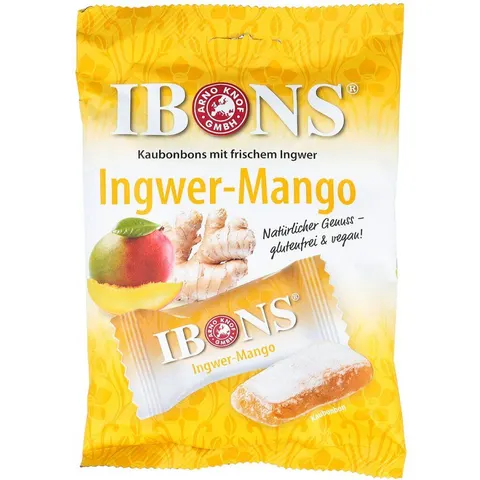Ibons Ingwer Mango Tüte Kaubonbons – Bild 2