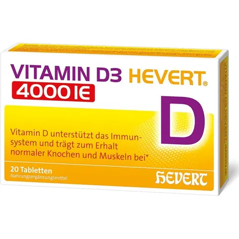 Vitamin D3 Hevert 4000 I.E. Tabletten – 19903325 – Bild 2