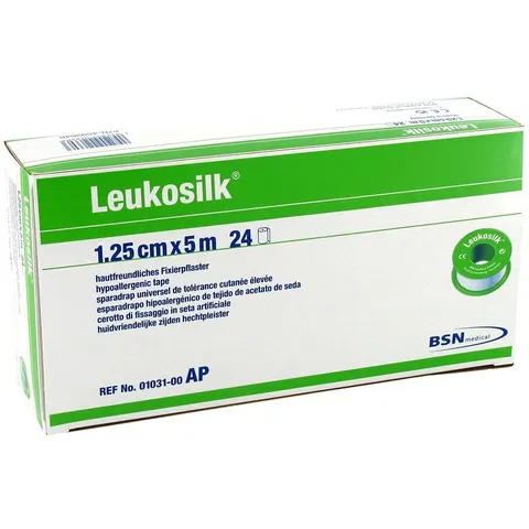 LEUKOSILK 1,25 cmx5 m 24 St Pflaster – Bild 2