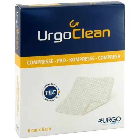 Urgoclean Kompresse 6x6 cm – Bild 2