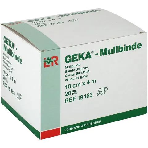 Mullbinden Geka 10 cmx4 m – 191638 – Bild 2