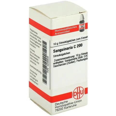 DHU Sanguinaria C200 Globuli – Bild 2