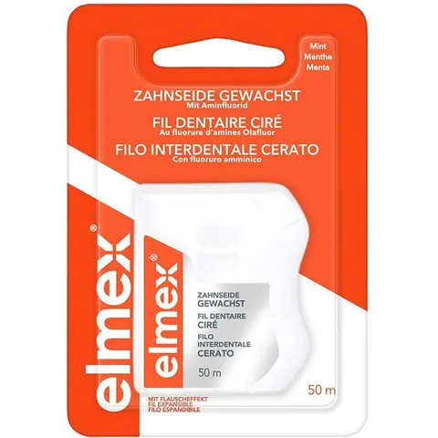 Elmex Zahnseide gewachst mit Aminfluorid – Bild 2