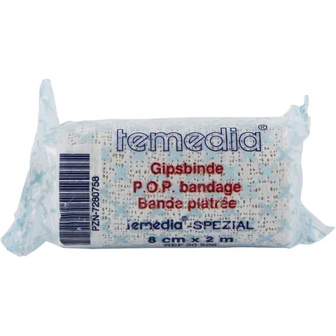 Gipsbinde Temedia spezial 2 m x 8 cm – Bild 2