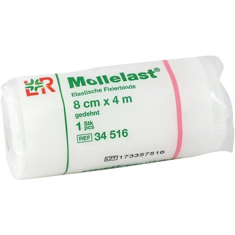 Mollelast 8cmx4m weiss 1stk – Bild 2