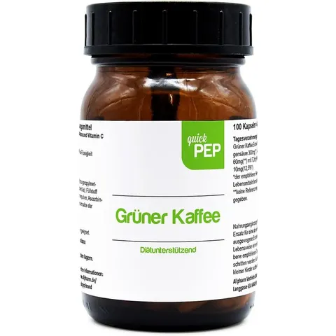 ALLPHARM Quickpep Grüner Kaffee Kapseln – Bild 2