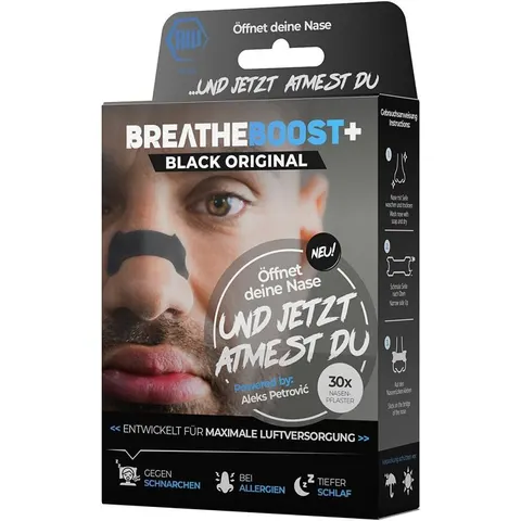 Breatheboost+ Black Original Nasenpflaster Box – Bild 2